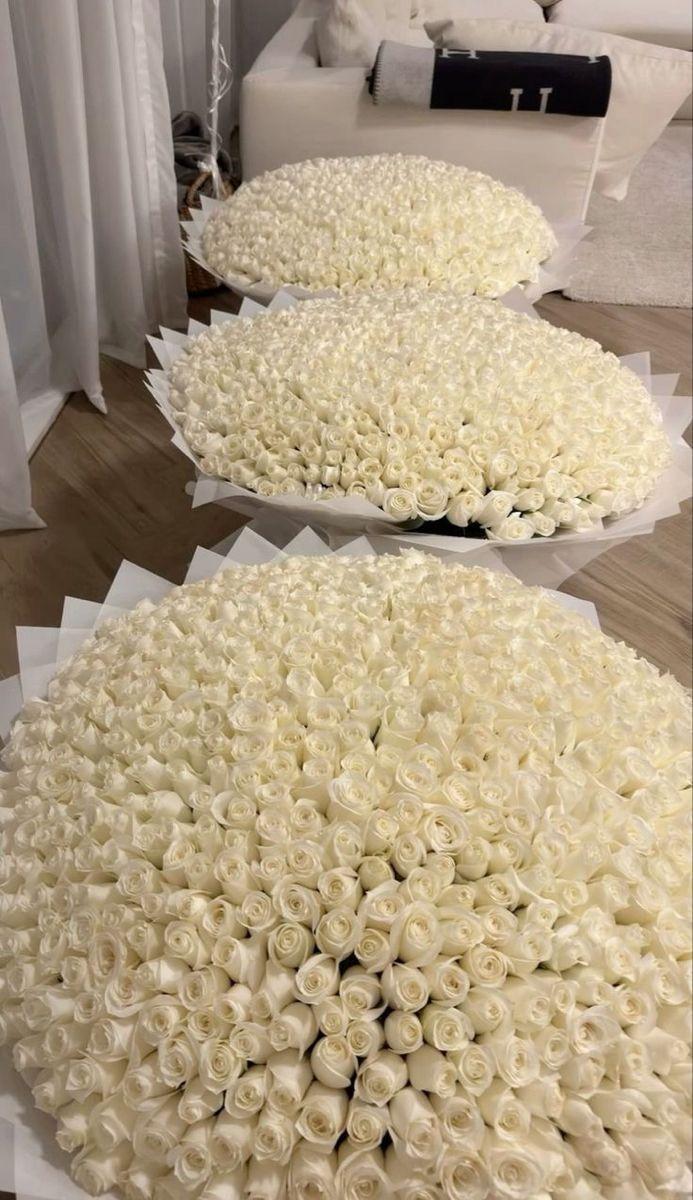 Elegant floral arrangement in a modern corporate environment